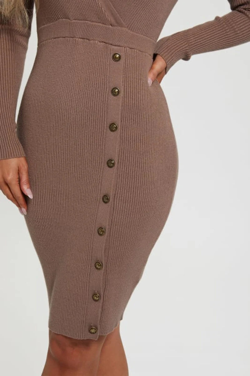 Vestido-camisola Guess - Toupeira