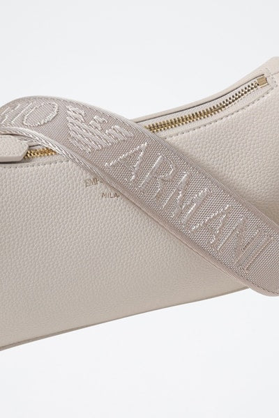 Mala de ombro - Bege - Emporio Armani