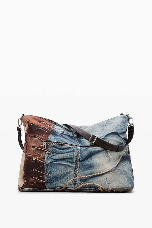 Bolsa grande patchwork