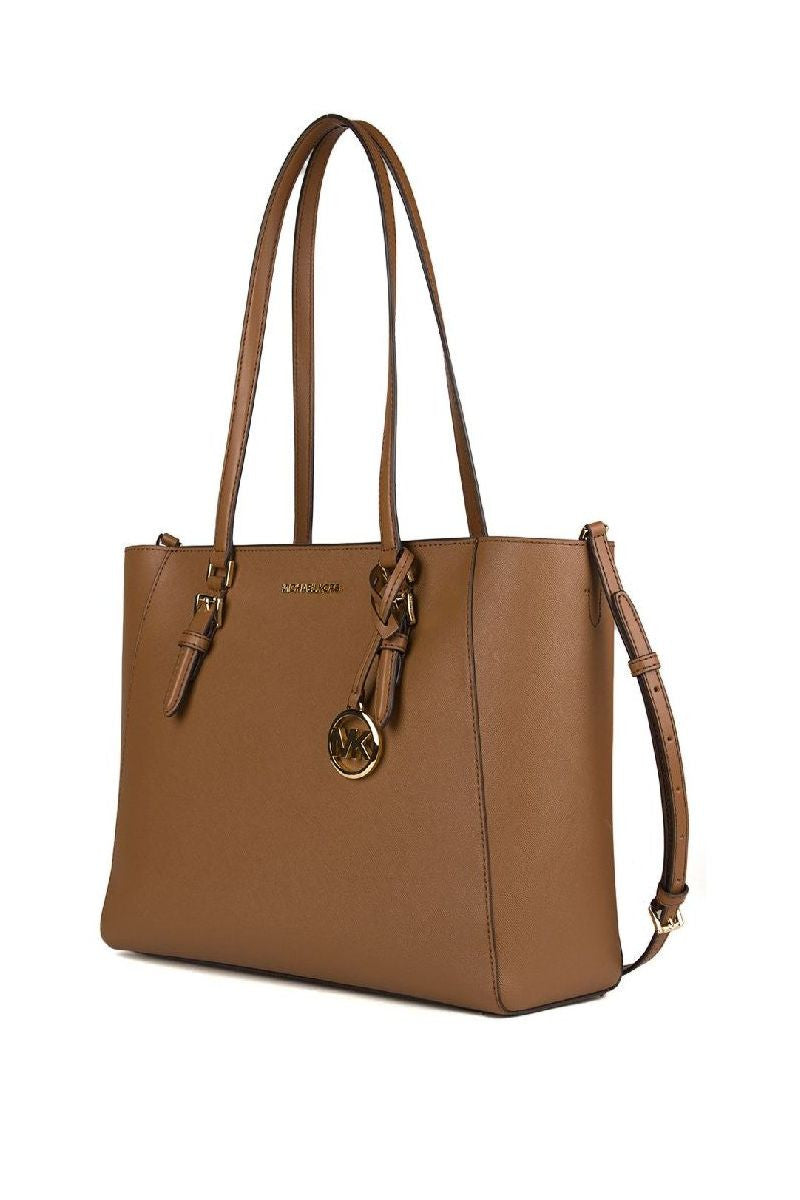 MICHAEL KORS 3 em 1 Camelo e Sacola Marrom