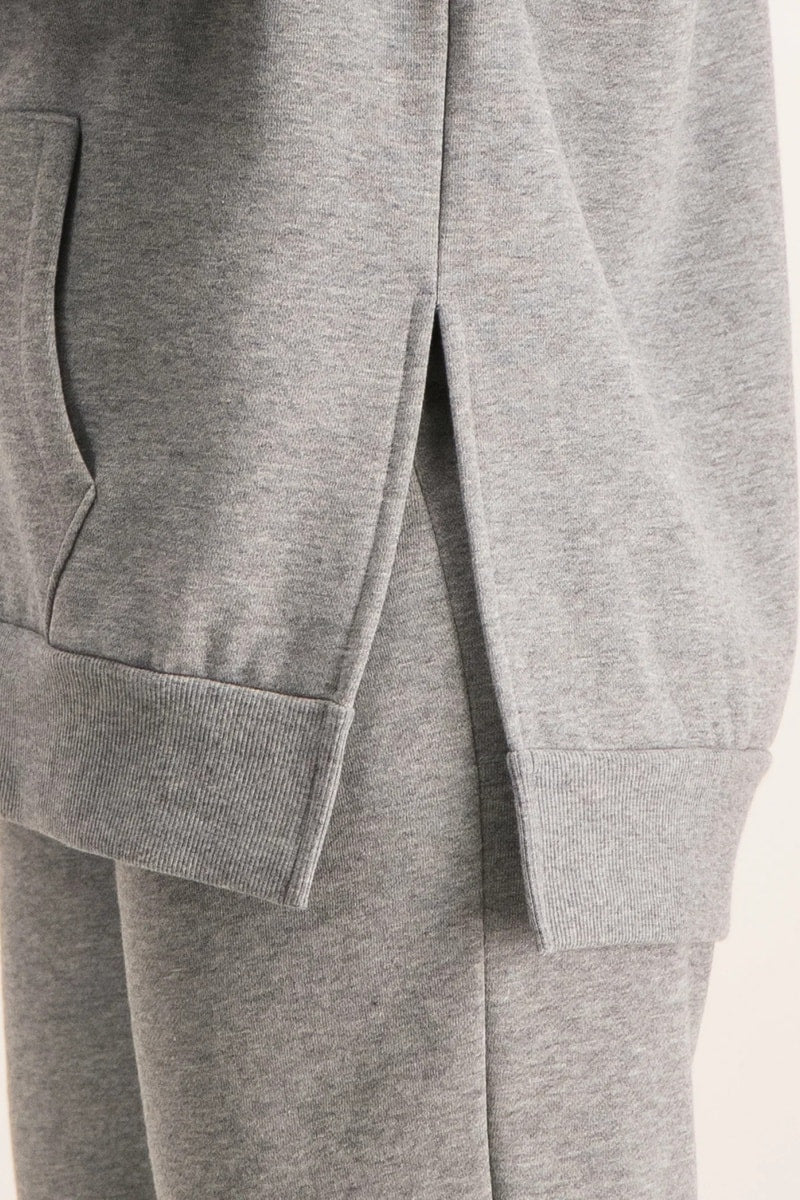 Sweat com capuz - Cinzento-claro mesclado - Emporio Armani